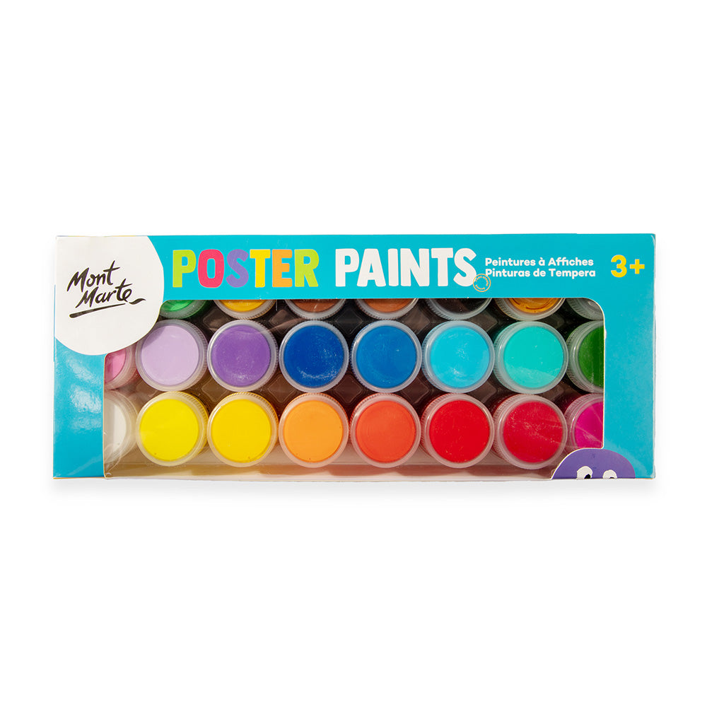 Poster Paints 24pc x 20ml (0.68 US fl.oz)